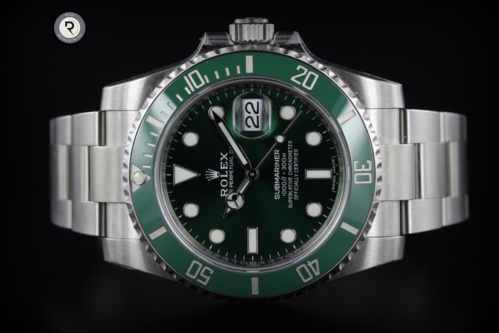 ROLEX SUB 116610LV <font color=#FF0000> VENDU