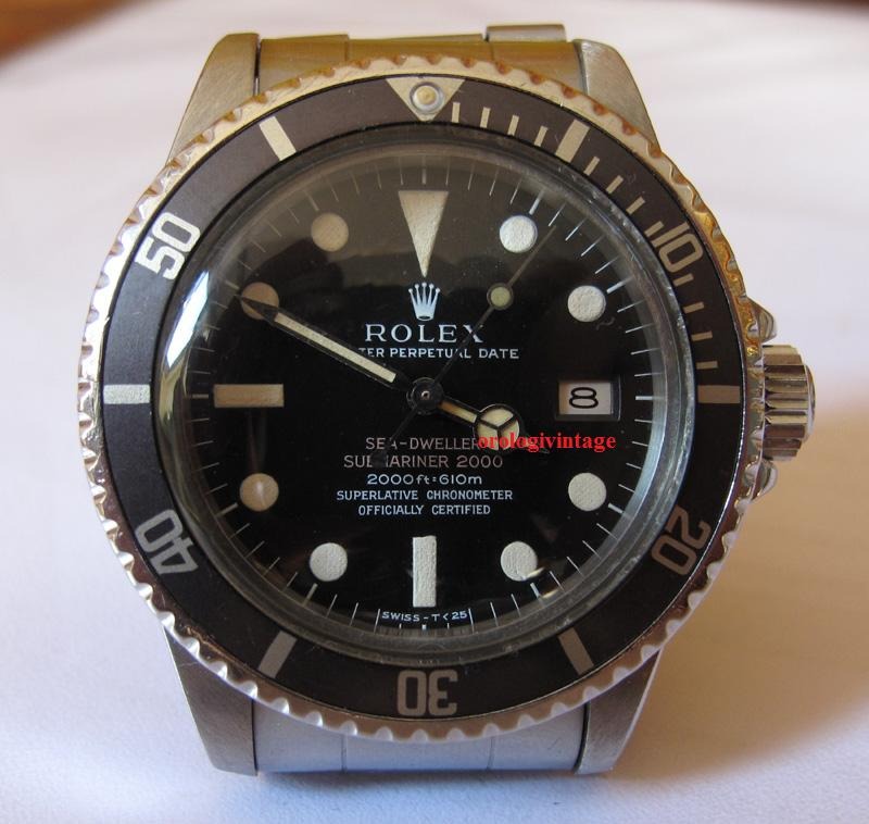 ROLEX SEA DWELLER 1665, L'EVOLUTION (PART I)