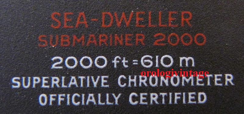 ROLEX SEA DWELLER 1665, L'EVOLUTION (PART II) ROLEX SEA DWELLER 1665, L'EVOLUTION (PART II)