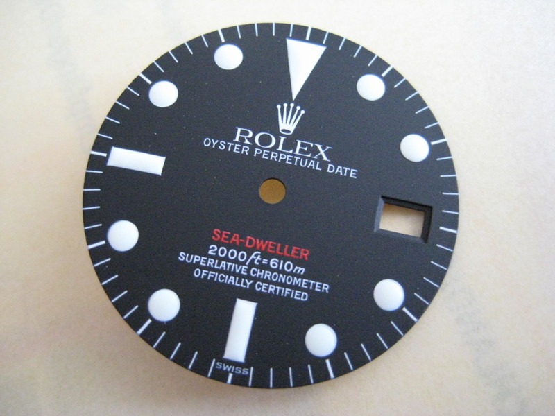 ROLEX SEA DWELLER 1665, L'EVOLUTION (PART II) ROLEX SEA DWELLER 1665, L'EVOLUTION (PART II)