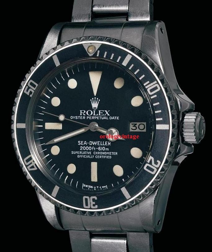 ROLEX SEA DWELLER 1665, L'EVOLUTION (PART III)