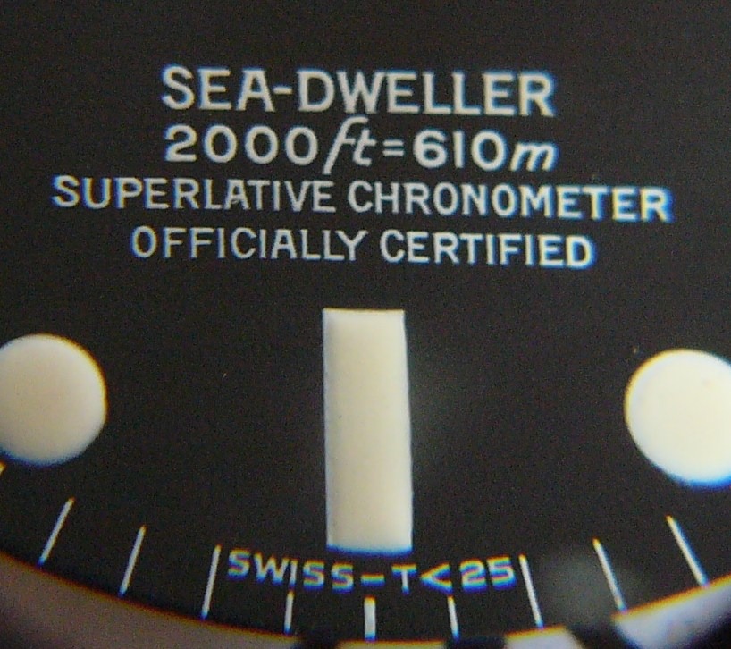 ROLEX SEA DWELLER 1665, L'EVOLUTION (PART IV) ROLEX SEA DWELLER 1665, L'EVOLUTION (PART IV)