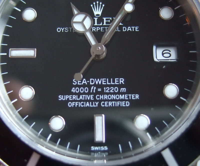 Observations 16600 Sea Dweller Observations 16600 Sea Dweller