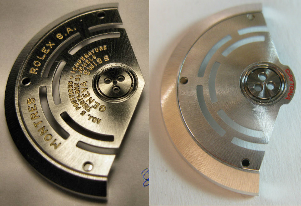 Daytona Calibres 4030-4130: analogies et differences (PART I) Daytona Calibres 4030-4130: analogies et differences (PART I)