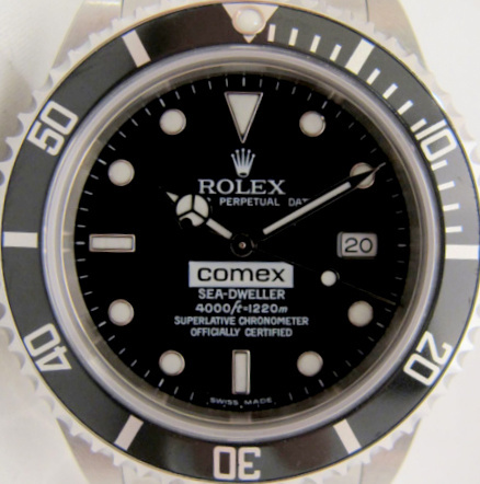ROLEX SEA DWELLER 16600 COMEX ROLEX SEA DWELLER 16600 COMEX