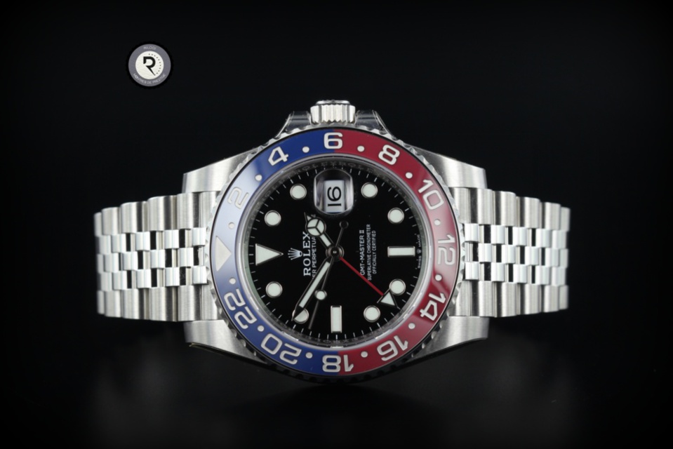 ROLEX GMT PEPSI <font color=#FF0000> VENDU