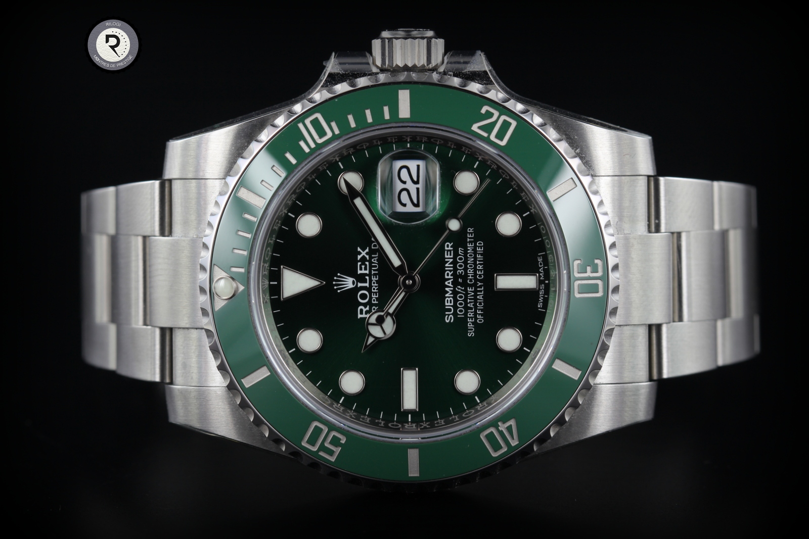 ROLEX SUB 116610LV <font color=#FF0000> VENDU