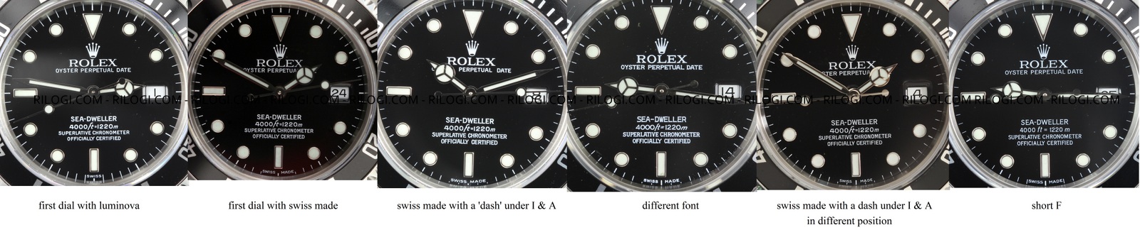 Observations 16600 Sea Dweller Observations 16600 Sea Dweller